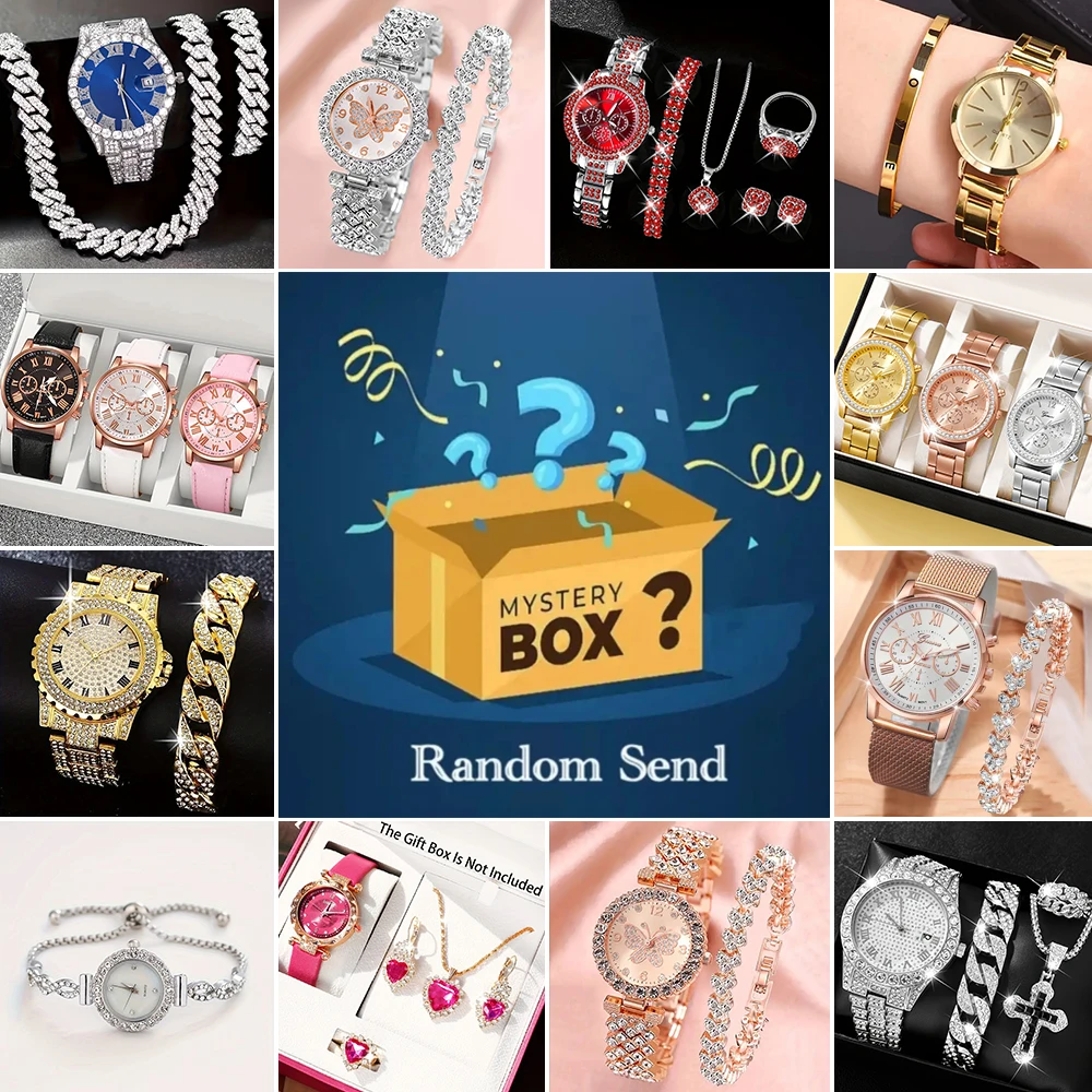 Watch Display Box - Surprise mysterious box with a 100%